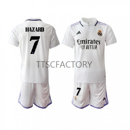 Barn Fotballdrakter Real Madrid Eden Hazard 7 Hjemme 2022-23 Kortermet